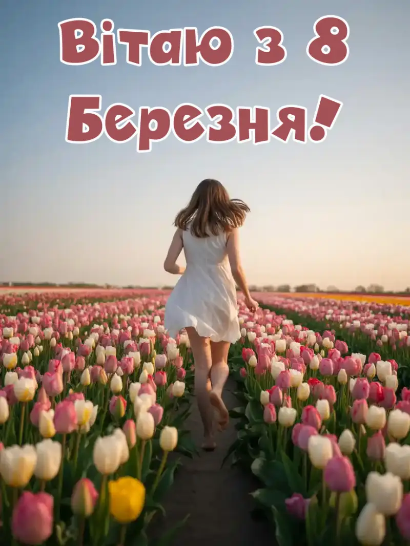 Привітання з 8 березня своїми словами