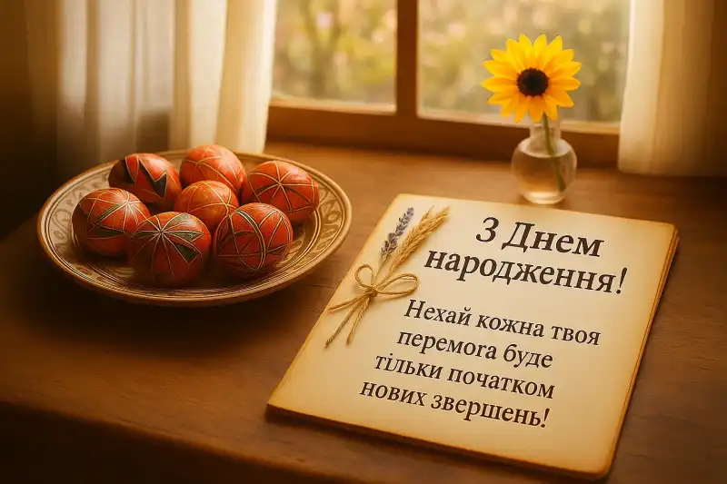 З днем народження чоловіку: українські привітання