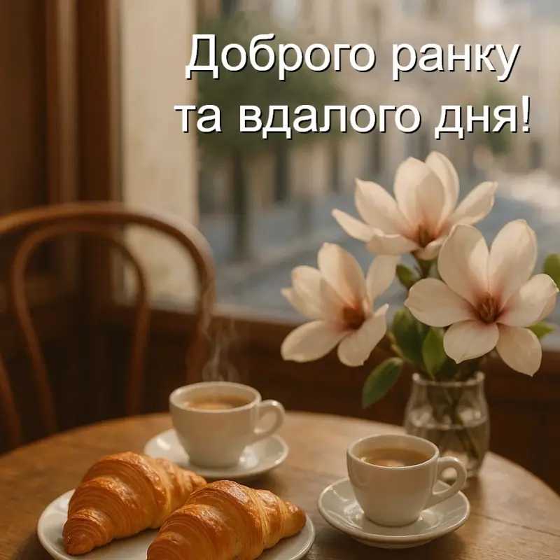 Привітання з добрим ранком