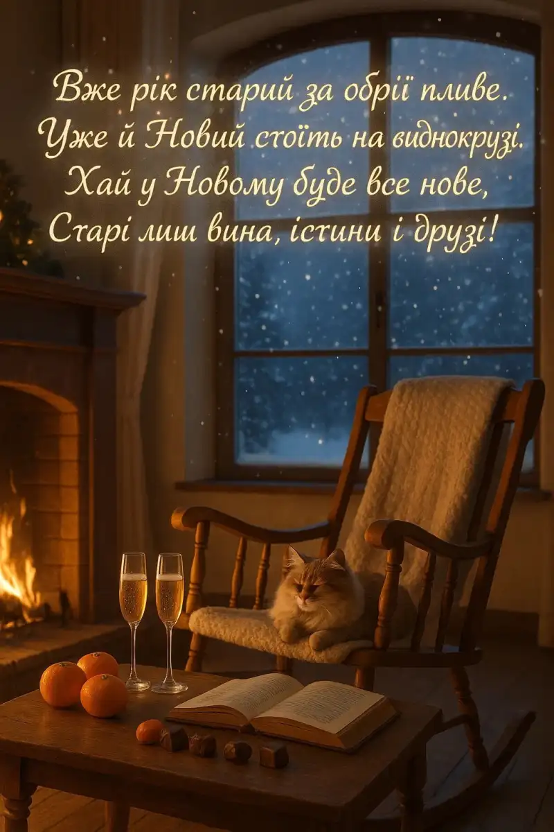 Новорічне привітання для рідних і близьких