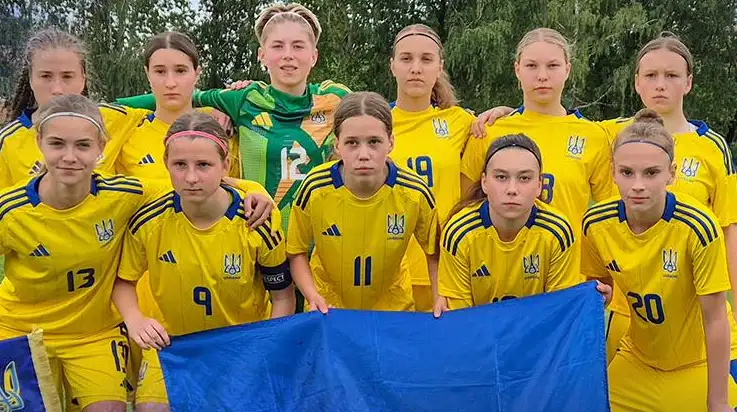 Дівоча збірна України WU-16 здобула бронзу Турніру розвитку УЄФА, перегравши Марокко в серії пенальті