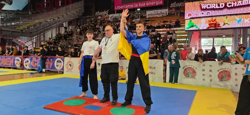 16-річний киянин Олександр Фареник здобув дві золоті нагороди на чемпіонаті світу з кунг-фу