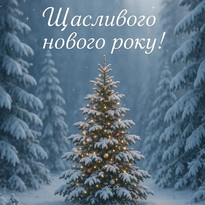 Новорічне привітання для рідних і близьких